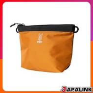 DOD (Dee-O-Dee) Mitsu Wake Pouch, 3-compartment, Lightweight, Water-repellent Travel Pouch, Small It