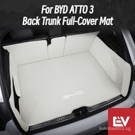 For BYD ATTO 3/SEAL Back Trunk Mat Full Cover Waterproof Nappa Texture XJPC