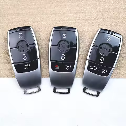 Car Key Fob Case Shell Housing for Mercedes Benz E Class E200 E260 E300 E320 W205 W213 W177 W222 A22