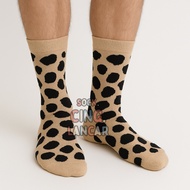 Animal Pattern Long Socks | Leopard Crew Socks Crew Socks Men