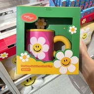 พร้อมส่ง🌼Wiggle Wiggle x Miniso แก้วน้ำสเตนแลส ใส่น้ำร้อน น้ำเย็นได้หมด