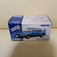 Tomytec TLV LV-N336a Subaru Impreza WRX STi Blue 2003 富士 掃把佬 合金車模型 Scale 1/64 Tomica Limited Vintage