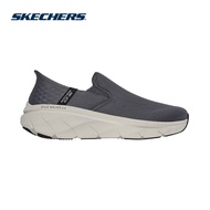 Skechers Men Slip-ins Sport DLux Walker 2.0 Reeler Casual Shoes - 232463-CHAR Air-Cooled Memory Foam