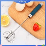 《penstok》 Hand Push Mixer Stirrer Hand-operated Blender 10/12/14 Inch Stainless Steel Hand Push Whisk Egg Beater Blender Mixer for Cooking Kitchen Tool Easy to Use and Durable