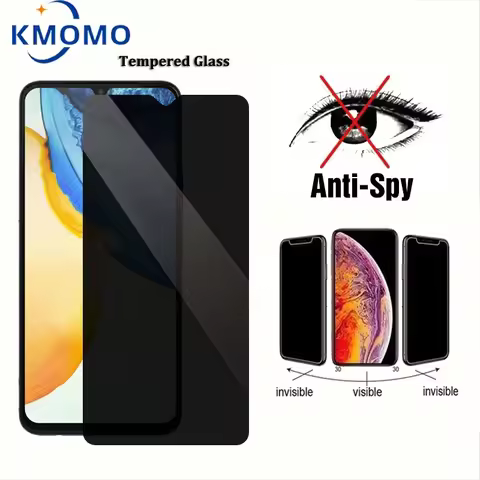 Anti-Spy Privacy Tempered Glass VIVO V29e V27e V25 5G V25e V23 V23e V21 V21e 4G V20 SE V19 Neo Priva