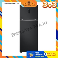 LG 493L 2 Door Inverter Refrigerator GN-B452PQBK (Essence Matte Black)