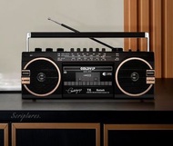 卡式帶機 錄音機 cassettes tape player 復古 80年代 old fashion 收音機 錄音機 多功能播放機