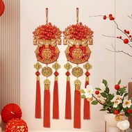 Lucky Fortune Bag Hanging Liang - Hanging Money Bag Liang BeautifulCNY 77cm Long Home Decoration CNY