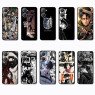 Soft black phone case for VIVO Y03 Y30T Y18 Y18S Y18E T3 Y37M Y19S Y28 V40 PRO Z9 lite Attack on Tit