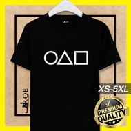 Baju Tshirt Squid Game 오징어 게임 Unisex