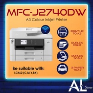 Brother MFC-J2740DW A3 Wireless Printer - Print Scan Copy Duplex Wifi A3 PRINTER Similiar L14150