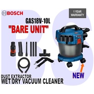 BANSOON BOSCH GAS 18V-10L Cordless Wet Dry Vacuum Cleaner / Dust Extractor (Bare Unit). Light Weight. Compact Design.