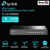 TP-LINK TL-SG1008MP 8-PORT GIGABIT DESKTOP/RACKMOUNT PoE+ SWITCH