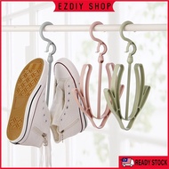 Shoes Drying Rack Shoes Drying Hanger Double Hook Multi-Purpose Hanger 360 Degrees Rotatable