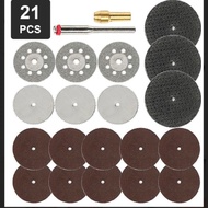 21pcs ikura rotary accessories 21pcs ikura mini cutting wheel/
