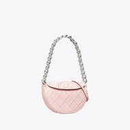 TORY BURCH FLEMING Mini Chain One Shoulder Crescent Bag 143575