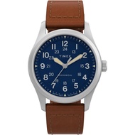 Timex Expedition North Field Post Mechanical 38mm Eco-Friendly Leather Strap Watch TW2V00700