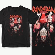 DANDADAN Black T-shirt. DD01 Premium Cotton Anime T shirt Arrive Guide AG210 (210GSM)