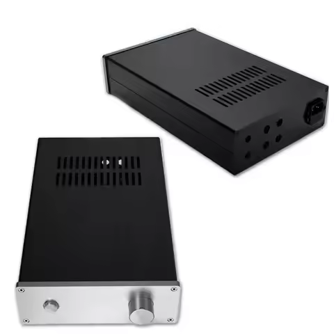 190*70*311mm All- Aluminum Hi-Fi Amp Housing Amplifier Chassis Case Supports Large 200-300W Transfor