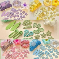 ชุดเซตยางมัดผม+กิ๊บติดผมสีสันน่ารักสดใส เซต 80ชิ้น/ชุด  แฟชั่นสไตล์เกาหลี  พร้อมส่งในไทย  #F18