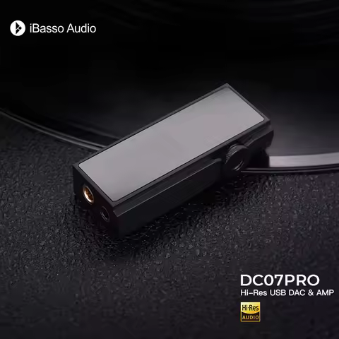 iBasso DC07Pro Amplifier Portable Decoder DAC 4.4mm Headphone Amplifier for iPhone and Mobile Device