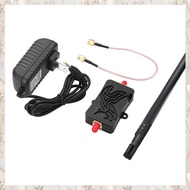 (RFZG) 4W 4000mW 802.11b/G Wifi Wireless Amplifier Router 2.4Ghz WLAN ZigBee BT Signal Booster with