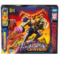 In Stock Transformers Legacy United Beast Wars Universe Magmatron 3-in-1 Commander Action Figure Mod