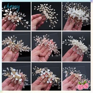 CHERRY Bridesmaid Hairpins Handmade Crystal Peals Wedding Hair Ornaments