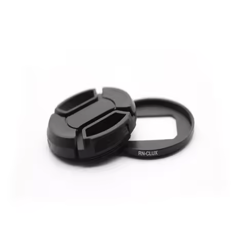 49mm Filter Adapter Ring & Lens Cap RN-CLUX for Leica C-LUX for Panasonic Lumix ZS200 ZS220 TZ200 TZ