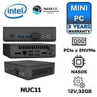 INTEL MINI PC (มินิพีซี) NUC ESSENTIAL KIT CELERON N4505 BNUC11ATKC20001 MINI PC ประกัน 3 ปี