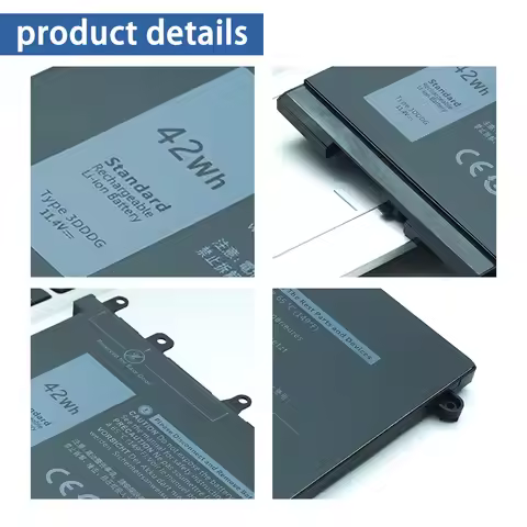 GJKNX 3DDDG 93FTF Laptop Battery For Dell Latitude 5480 5580 5280 E5580 E5290 E5490 E5590 E5280 E548