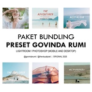 🎨 Preset Lr – Govinda Rumi Complete Bundle Preset Pack ✨6720 [ MICHIGO STUDIO ]