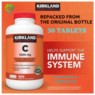 【Original Made in USA】Kirkland Vitamin C 1000 mg with Rose Hips and Citrus Bioflavonoid Complex (Repacked from the original bottle)