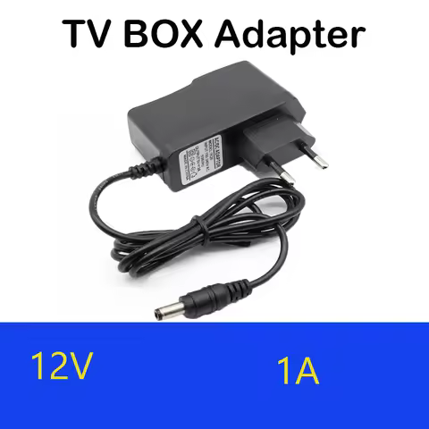 1PCS AC 100V-240V to DC 12V 1A 2000mA Converter Adapter Power Supply EU Plug For T95 H96 Max X96 For