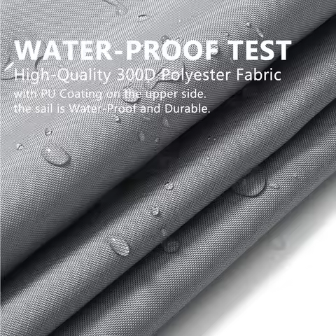 3x5m 3x6m 4x5m outdoor waterproof and UV shade sail 300D Oxford cloth shade canvas garden terrace ca