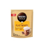 Nescafe Gold Premix Coffee 3 in 1 Flat White 15s/