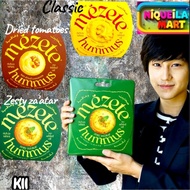 MEZETE HUMMUS RICH IN TAHINI (ZESTY ZAATAR/SUN DRIED TOMATO/CLASSIC)215G