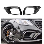 W222 Carbon Fiber front vent replacement for Mercedes Benz  S class W222 2017-2020  Front Bumper Air