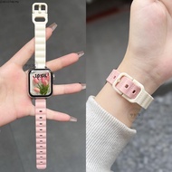 Suitable for Apple Watch S9 Strap iWatch9 New Applewatch10 Silicone S10 Smart S8 Sports SE