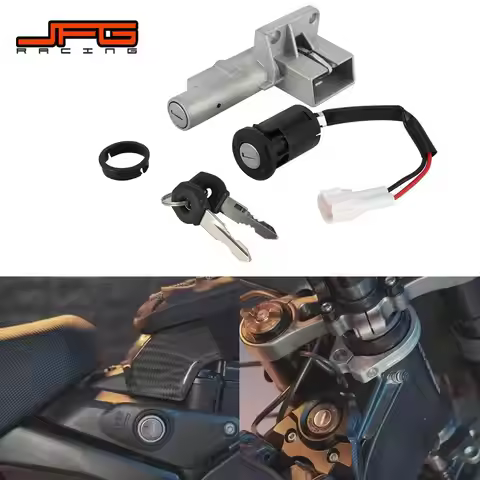 Ignition Switch Start Electric Door Lock Key Set Handlebar Helmet Lock For Surron Sur-Ron Lightbee L
