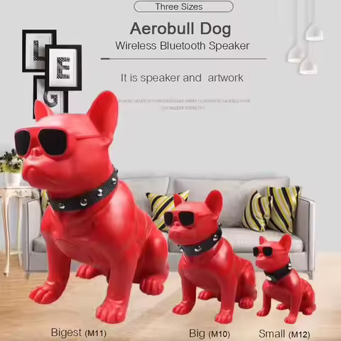 Bigest Full Aerobull Wireless Bluetooth Speaker Big Bulldog Subwoofer Multipurpose Computer PC Speak