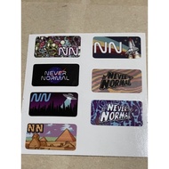 Original STICKER NEVER NORMAL for DotAIO