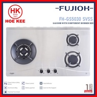 Fujioh FH-GS5030 SVSS 3-Burner Stainless Steel Hob