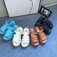 Melissa Thick-Soled Braided Sandals Women's High Heels