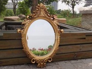 全城熱賣 - 浴室鏡（仿古金)(尺寸：62*85CM）