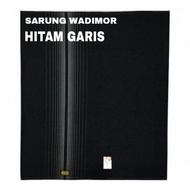 SARUNG WADIMOR HITAM POLOS Sarung Wadimor Hitam garis SARUNG PRIA