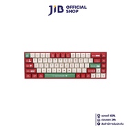 WIRELESS KEYBOARD (คีย์บอร์ดไร้สาย) AJAZZ AK680 LETS PLAY (RED-WHITE-GREEN) (RED SWITCH NON-BACKLIT