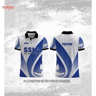 （YUEDA）2026 SSLG Full Sublimation Unisex Polo Shirt【FREE custom name】