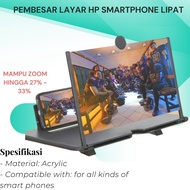 Kaca Pembesar Layar Hp, Kaca Pembesar Layar Hp 3d Enlarge Screen, Pembesar Layar Hp 3d 10, Kaca Pemb