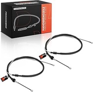 Frankberg 2 x Handbrake Cables Rear Left Right Compatible with C3 III SX 2016-2024 207 WA WC 2006-20